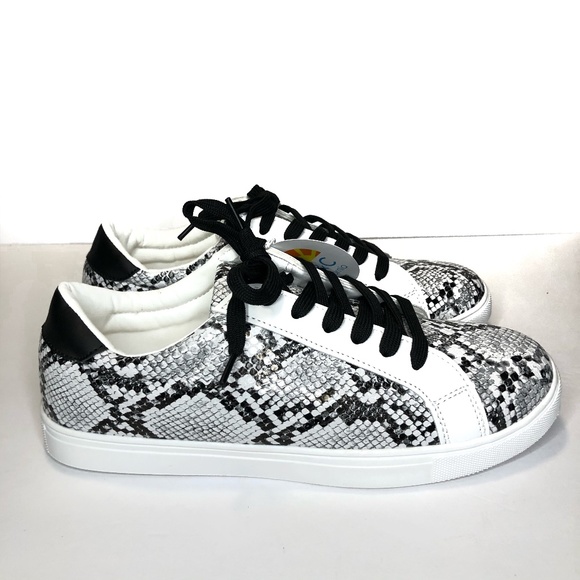 C&C California Shoes - C&C California Vegan Snakeskin Print Sneakers 10